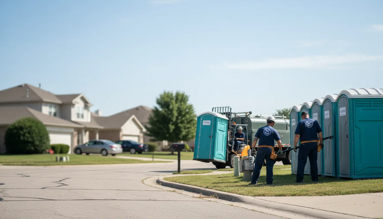 Porta Potty Rental in Mission, KS near me